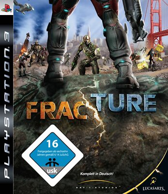 PS3 / Sony Playstation 3 - Fracture DE mit OVP