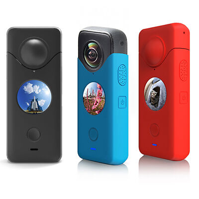 For Insta360 ONE X2 Sports Camera Silicone Sleeve Protective Case Cover  Shell