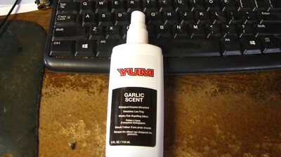 Yum garlic scent, 4 oz, panfish, free shipping