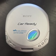 Sony Walkman D-E356CK Car Ready ESP MAX CD-R/RW Playback CD Player Silver