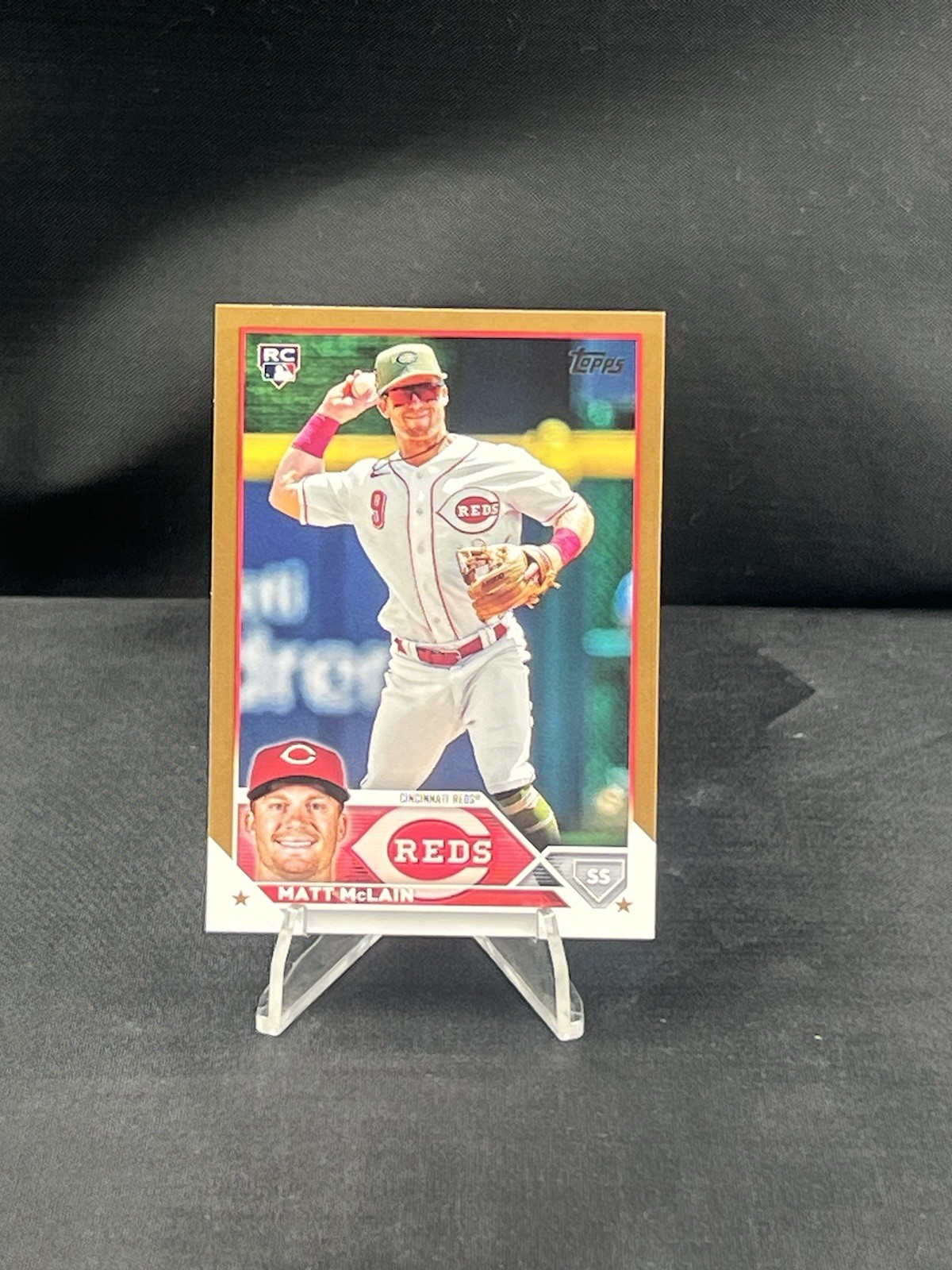 Matt McLain 2023 Topps Update #US199 Gold #/2023 Rookie RC Cincinnati Reds