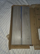 30 x Boxes of Longevity SPC Herringbone Vinyl Plank Flooring Silver Oak, New.