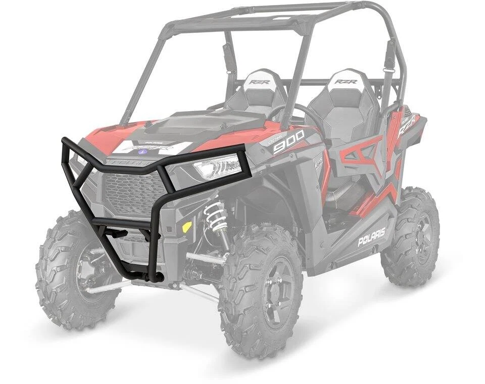 Polaris Front Deluxe Bumper, Black - Image 4 of 4