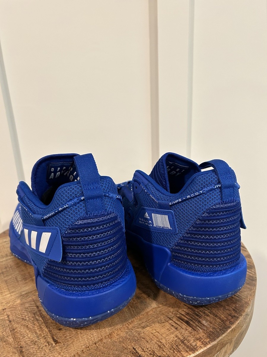 Size 16-GW7898 Royal Blue Mens Adidas DAME 7 EXTPLY Men display picture 1