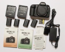 Canon EOS 5D Mark II DSLR 21.1 MP Camera Body Battery Charger Power Coupler