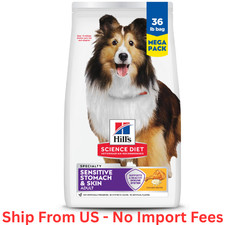 Hill's Science Diet Adult Sensitive Stomach  Skin Chicken Recipe Dry Dog, 36 lb
