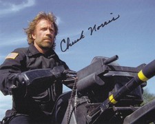 CHUCK NORRIS signed autograph 20x25cm DELTA FORCE in person autograph ACOA