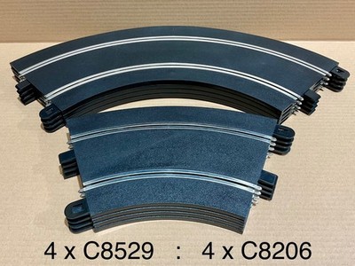 Scalextric Sport / Digital Track - 4 x C8529 und 4 x C8206 Kurven
