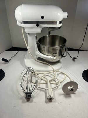 KitchenAid KSM5PWH Heavy Duty Stand Mixer White 325W w