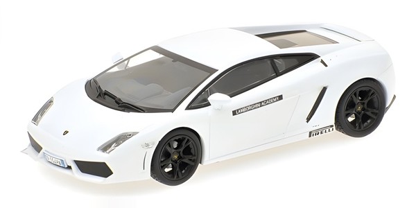 Minichamps 436103801 Lamborghini Gallardo LP560-4 White Lamborghini Academy-image