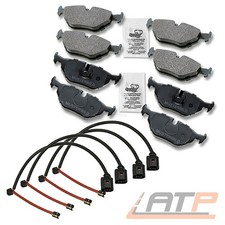 SATZ BREMSBELÄGE + WARNKONTAKT VORNE + HINTEN FÜR VW TOUAREG 7L BJ 02-10