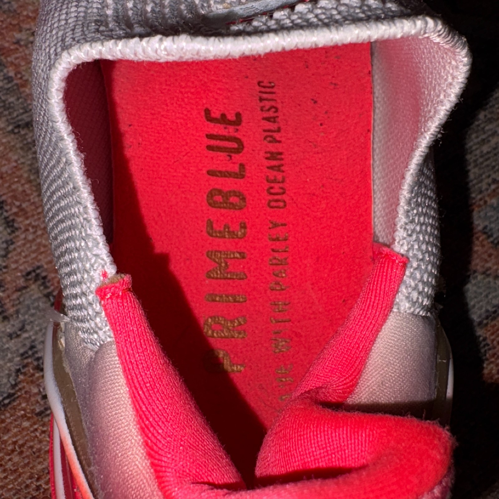 Adidas PrimeBlue Pink FX0456 Mens U.S. Size 5.5 Parley Ocean Plastic Ultraboost