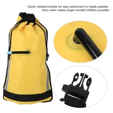 Nylon Rescue Inflatable Paddle Float Floating Bag for Canoe Kayak Seayak