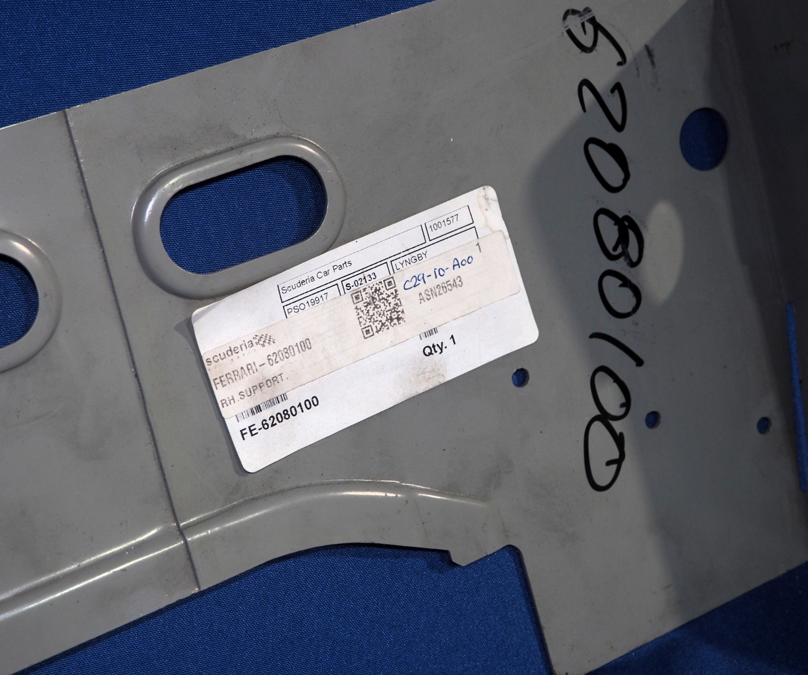 NOS OEM! Ferrari 348 & F355 Right Side Pillar Support Structural Panel 62080100