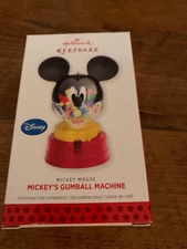 Hallmark Keepsake Ornament 2013 Mickey's Gumball Machine Mickey Mouse Disney