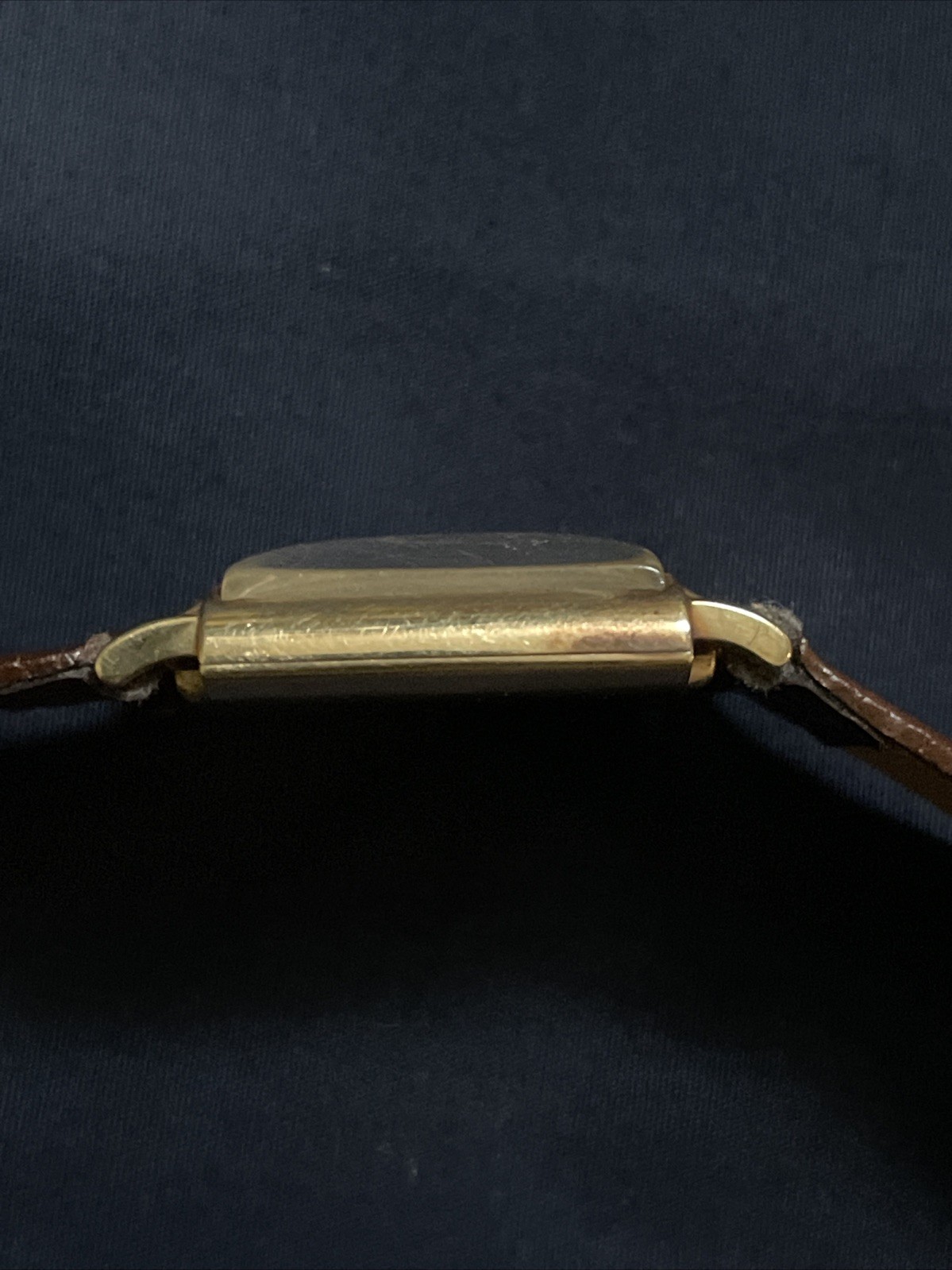 Working 1947 Lord Elgin Rectangular Art Deco 14k … - image 5