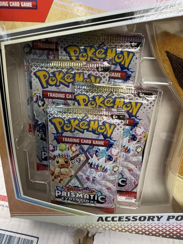 Pokemon 10-10026-101 Prismatic Evolutions Accessory Pouch Special Collection - Picture 2 of 9