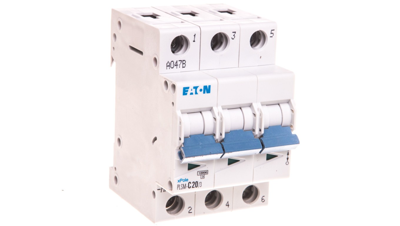 Interruttore magnetotermico 3P PLSM-C20/3-MW 242475 - Immagine 2