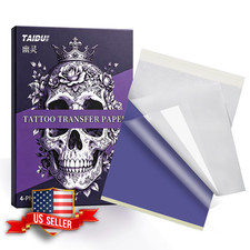 Tattoo Transfer Paper 100 Sheets A4 Thermal Stencil Paper