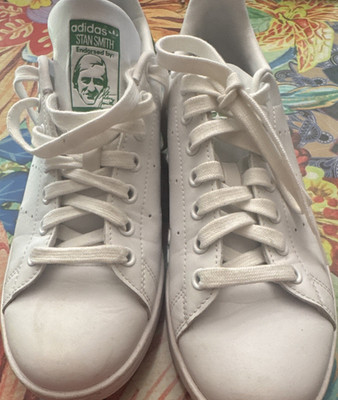 adidas Stan Smith Primegreen Men s White/Green Lace-Up Low Top Sneakers