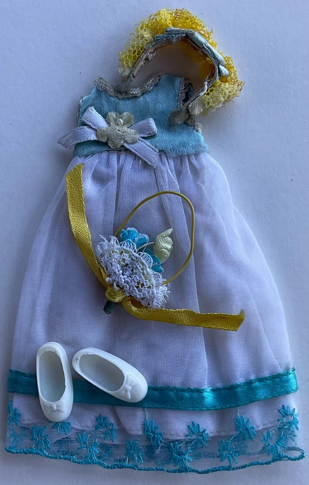 Barbie Tutti 1968 Vintage Tutti #3615 Difícil de Encontrar Niña Florista Moda ~ Completa Foto 3 de 4