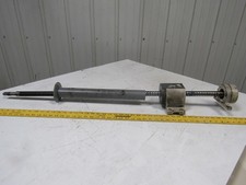 Ball Screw Assembly 25mm Dia Shaft 12mm Pitch 23mm Travel 42-1/2" OAL