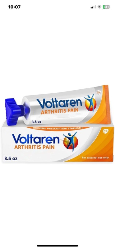Voltaren Topical 1% Arthritis Gel, 3.53 Ounce, 100 g