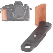 For Nikon F3 F3HP F3T F3AF Wood Hand Grip L Bracket Quick Release Plate For Arca