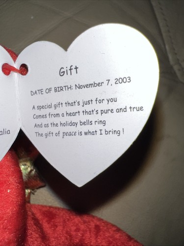 TY BEANIE BABIES SPECIAL EDITION VHTF GIFT SET OF (3)~~PEACE~~LOVE~~JOY~~MWTS - Picture 6 of 16