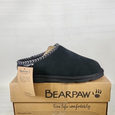 10 WOM - Bearpaw Tabitha - Black SUEDE LEATHER