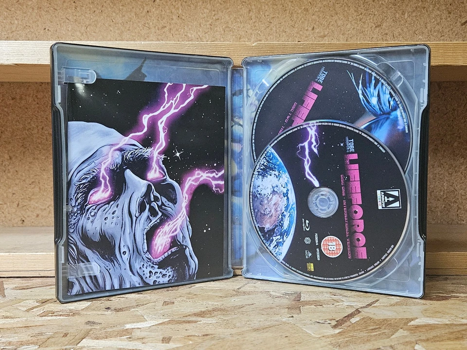 LIFEFORCE BLU-RAY Steelbook Limited Edition ARROW VIDEO UK REGION B TOBE HOOPER Foto 3 de 3