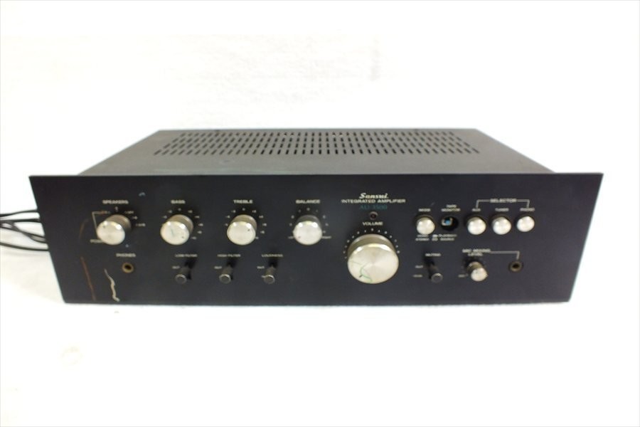 Sansui AU-3500 Integrated Stereo Amplifier Black Vintage 35W×2 8Ω