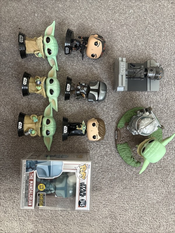 Funko Pop! Vinyl: Star Wars the Mandalorian Lot