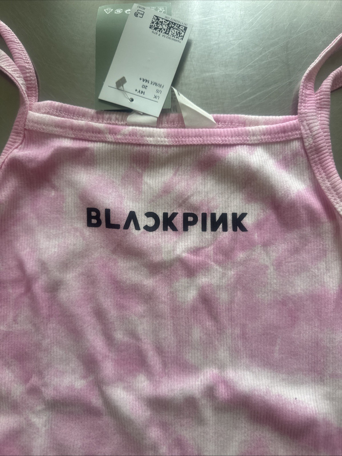H&M Blackpink Dress Size 20 Girls Pink thumbnail 2