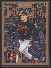 2023 TOPPS FINEST FLASHBACKS GUNNAR HENDERSON RC ROOKIE