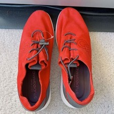 Cole Haan Women's StudioGrand Red Leather Sneakers Size 5 - EUC
