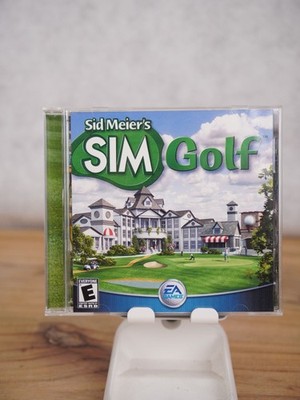 Sid Meiers SimGolf PC CD-ROM Game EA Games Rated E Mint Condition