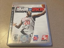NCAA College Hoops 2K8 (Sony PlayStation 3 PS3 2007) COMPLETE CIB Used