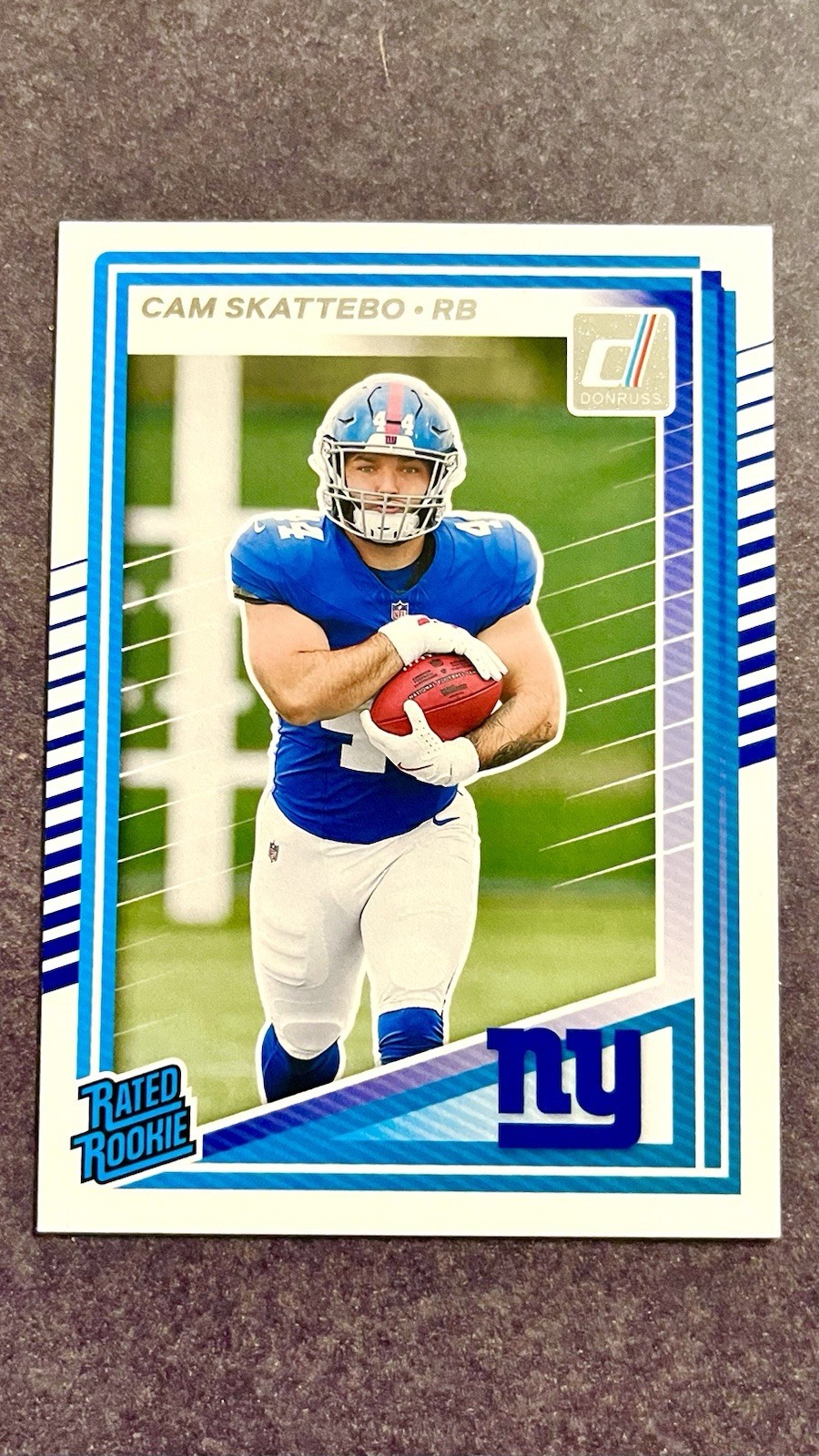 🔥2025 Donruss Rated Rookie #302 CAM SKATTEBO - Base - New York Giants