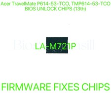 Acer TravelMate P614-53-TCO, TMP614-53-TCO, ADMIN NO PASSWORD BIOS CHIP LA-M721P