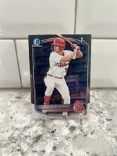 2025 Bowman Chrome Prospects JJ Wetherholt 1st Chrome #BCP-22 ⚾️ Cardinals