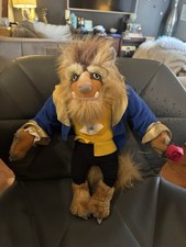 Disney Beast Plush Vintage 1992 Beauty And The Beast 15"