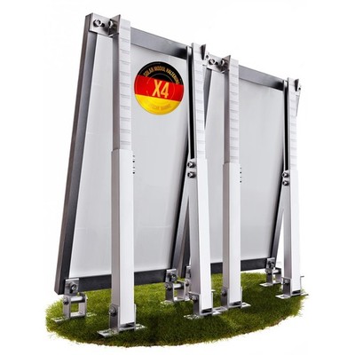 4 x Balkonkraftwerk Halterung. Verstellbar. Halter Solarmodule Solar. 0% MwSt