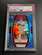 SHOHEI OHTANI 2018 PANINI CHRONICLES #3 SELECT BLUE PRIZM /50 ROOKIE RC PSA 9