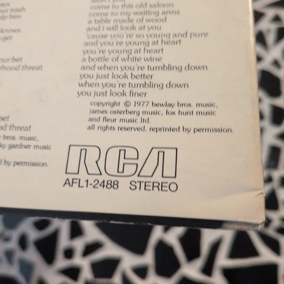 IGGY POP LP LUST FOR LIFE 1977 ORIGINAL PRESS RCA AFL1-2488 PROMO - Image 4 of 4