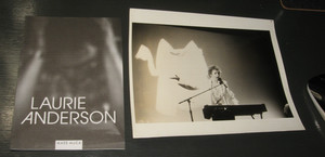 LAURIE ANDERSON  Home Of The Brave 8 x 10,  MASS MoCA Language of The Future