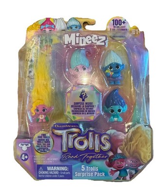 Dreamworks Trolls Band Together 5 Trolle Überraschungspaket - Mineez Serie 1