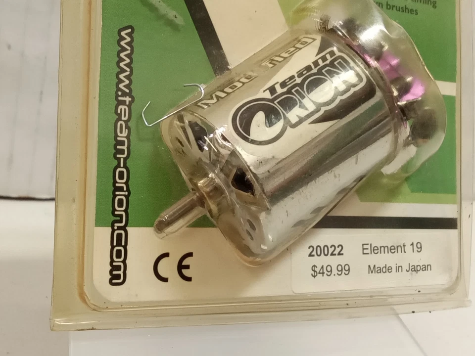 Vintage Team Orion Element 19-Turn Chrome R/C Car Motor | NEW - Image 3 of 4