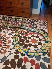 VTG Antique Louis Marx Tin Litho Streamline Speedway American Places Racetrack