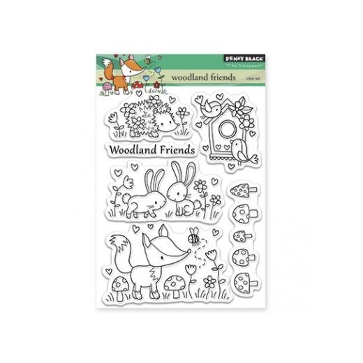 Penny Black Clear Stamps - Woodland Friends 30-278